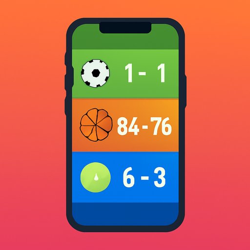 977bet soccer scorecard on mobile screen